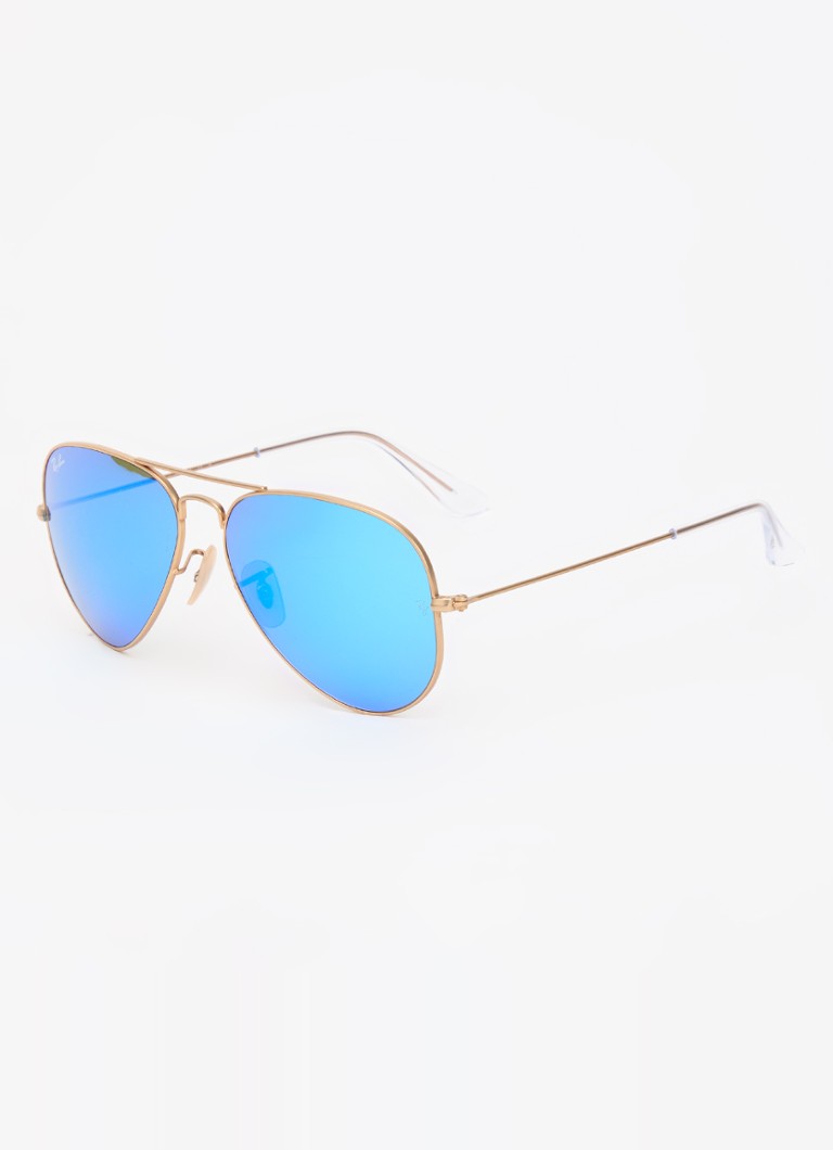 Ray-Ban Dames Aviator Large zonnebril RB3025 Goud - Deal