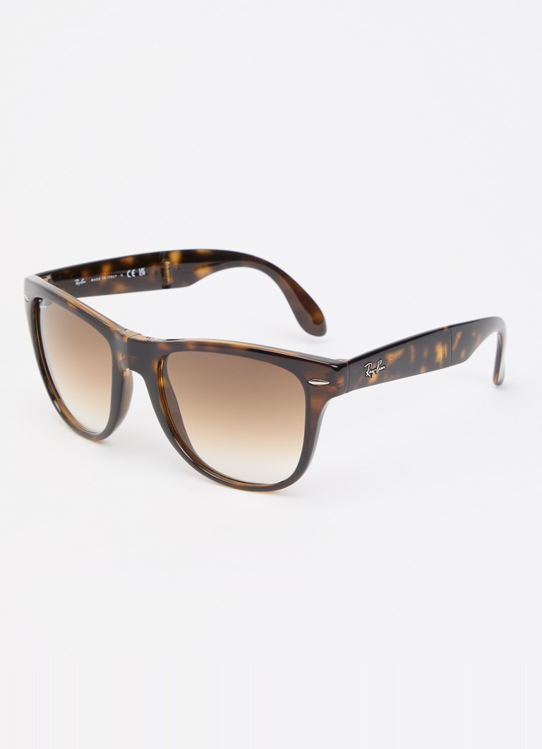 Ray-Ban Dames Wayfarer Folding Classic zonnebril RB4105 Bruin - Deal