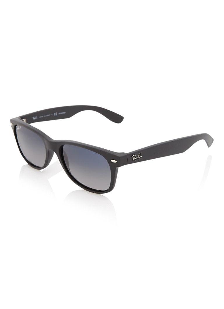 Ray-Ban Wayfarer Heren Zonnebril gepolariseerd 0RB2132 Zwart - Deal