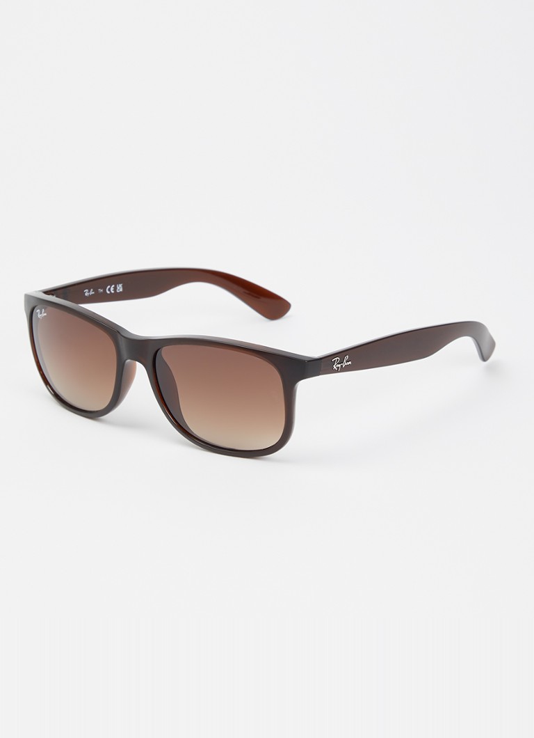 Ray-Ban Heren Andy zonnebril RB4202 Donkerbruin - Deal