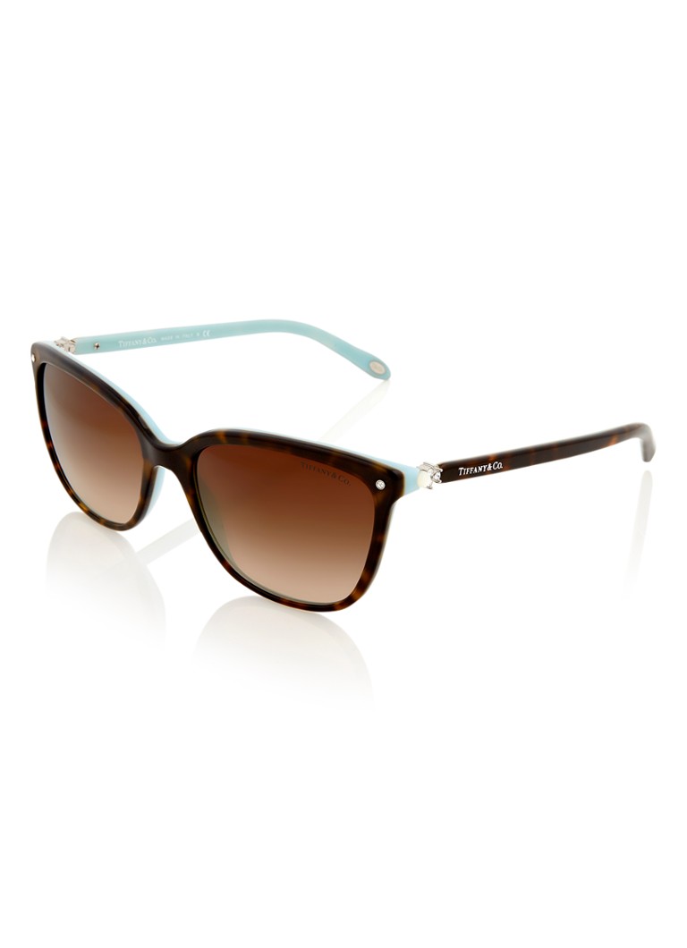 Tiffany & Co. Butterfly Dames Butterfly zonnebril TF4105HB 55 Bruin