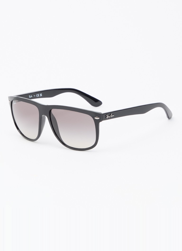 Ray-Ban Dames Boyfriend wayfarer zonnebril RB4147 Zwart - Deal