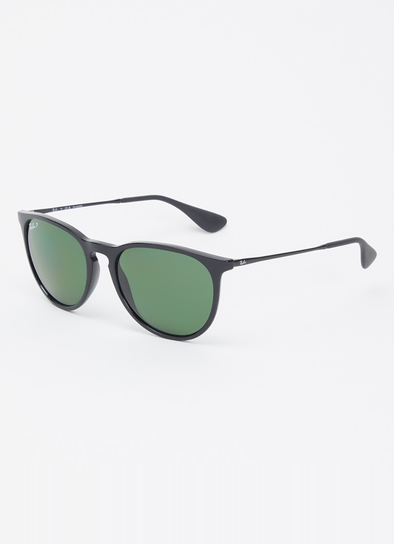 Ray-Ban Dames Erika zonnebril gepolariseerd RB4171 Zwart - Deal