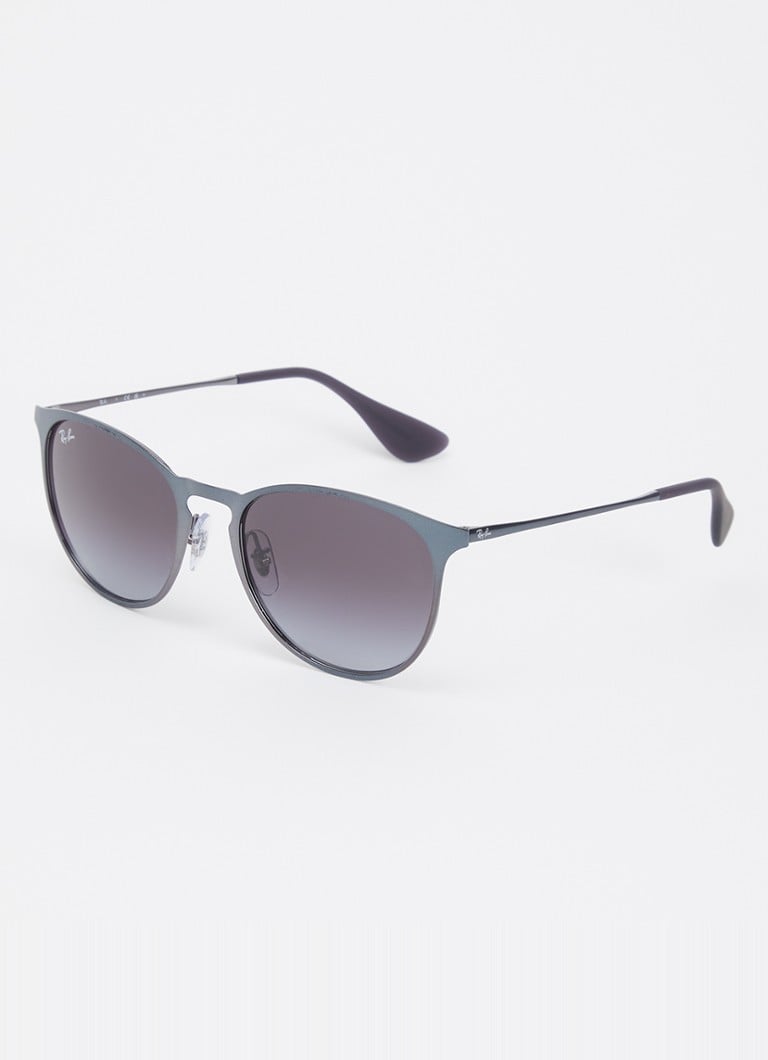 Ray-Ban Dames Erika Metal zonnebril RB3539 Grijs - Deal