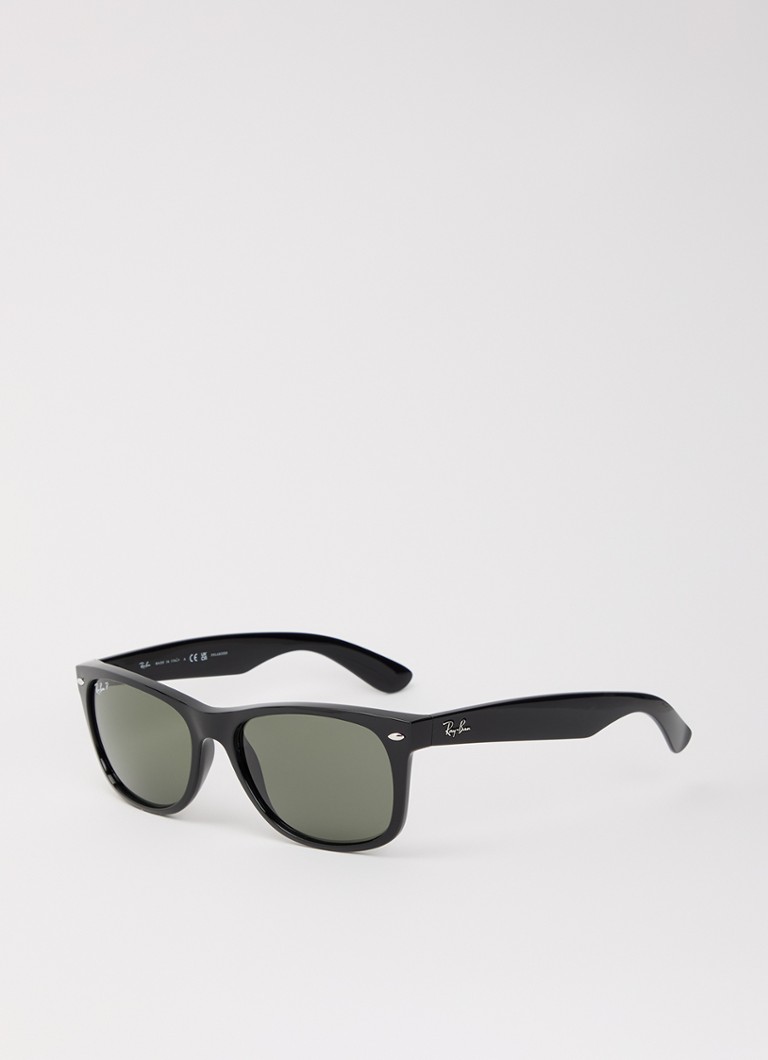 Dames Retro zonnebril RB2132 - Gepolariseerd, Zwart