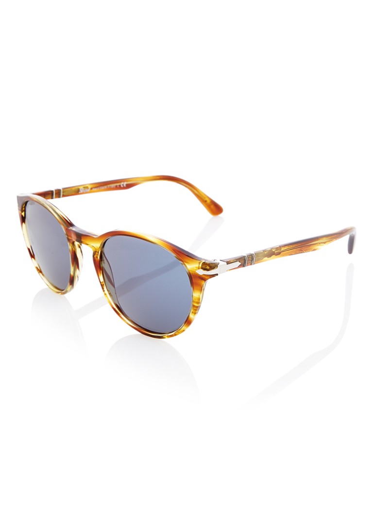 Persol Retro Heren Retro zonnebril PO3152S Bruin - Deal