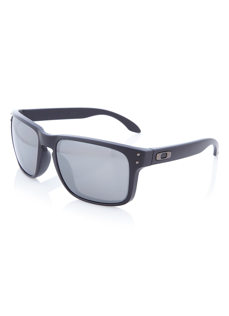 Sportieve Heren Holbrook zonnebril OO9102 - Gepolariseerd, Zwart
