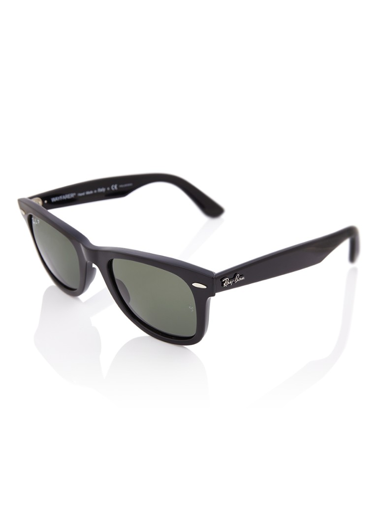 Ray-Ban Wayfarer Heren Wayfarer Ease zonnebril gepolariseerd RB4340 Zwart - Deal