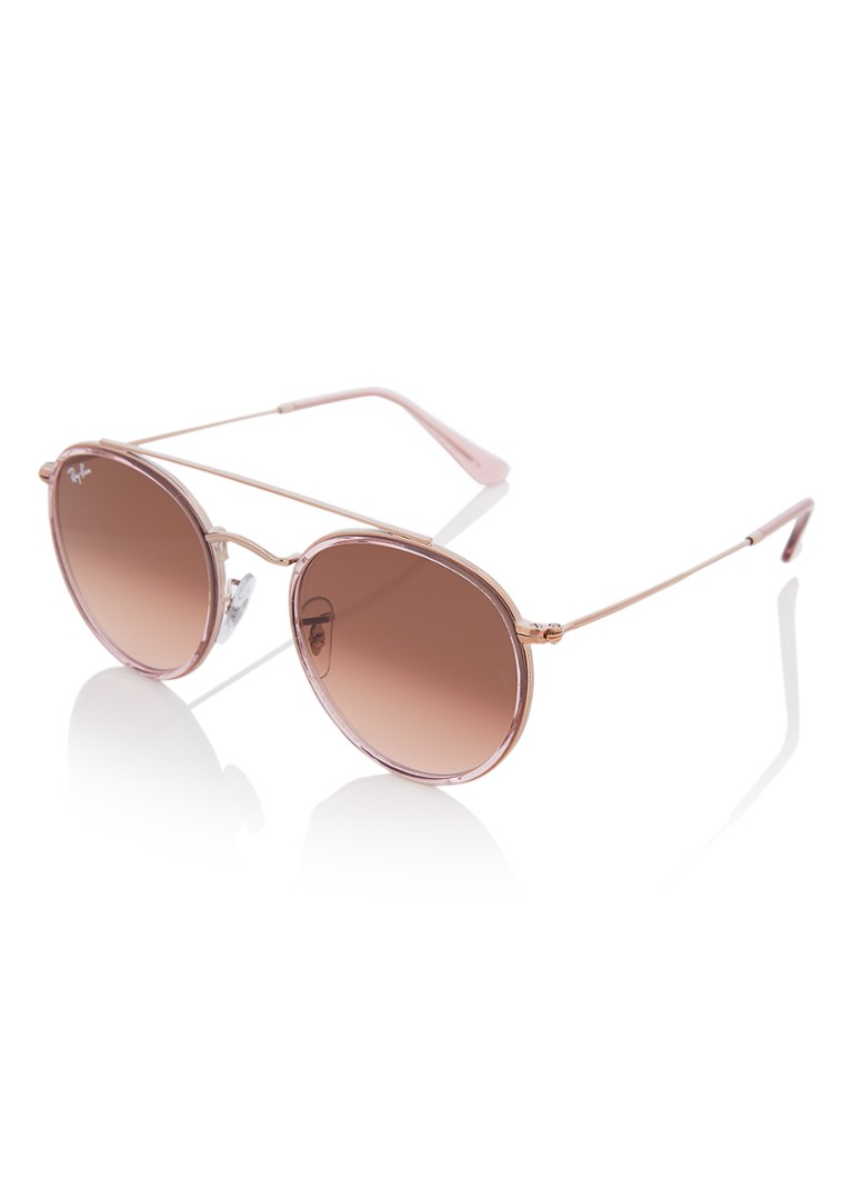 Ray-Ban Retro Heren Zonnebril RB3647N Goud - Deal