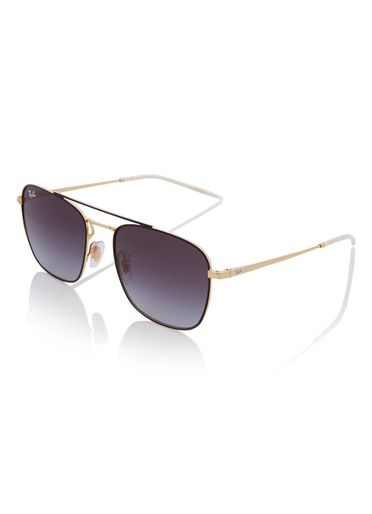 Ray-Ban Aviator Heren Piloten zonnebril RB3588 Zwart - Deal
