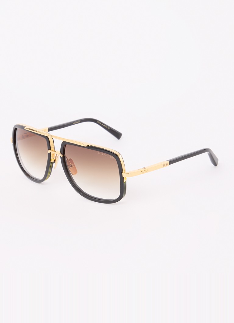 DITA Dames Mach One zonnebril D4000253 Zwart