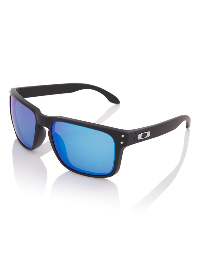 Oakley Retro Heren Holbrook zonnebril gepolariseerd OO9102 Zwart - Deal