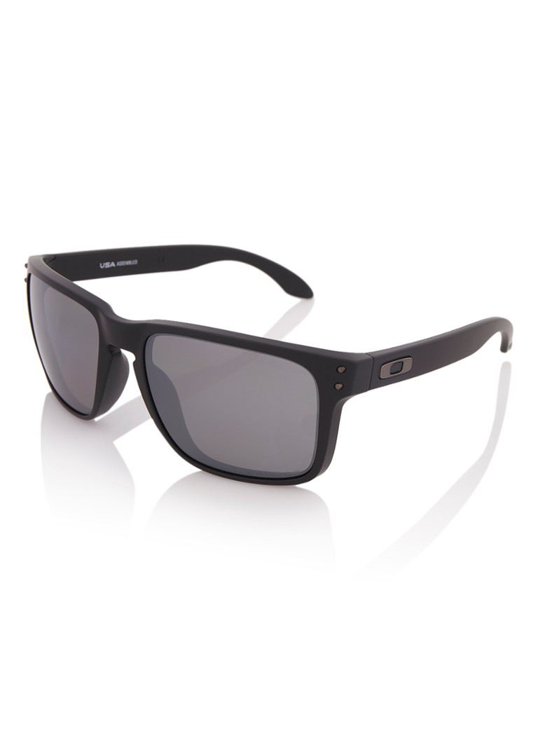 Oakley Aviator Heren Holbrook XL zonnebril gepolariseerd OO9417 Zwart - Deal
