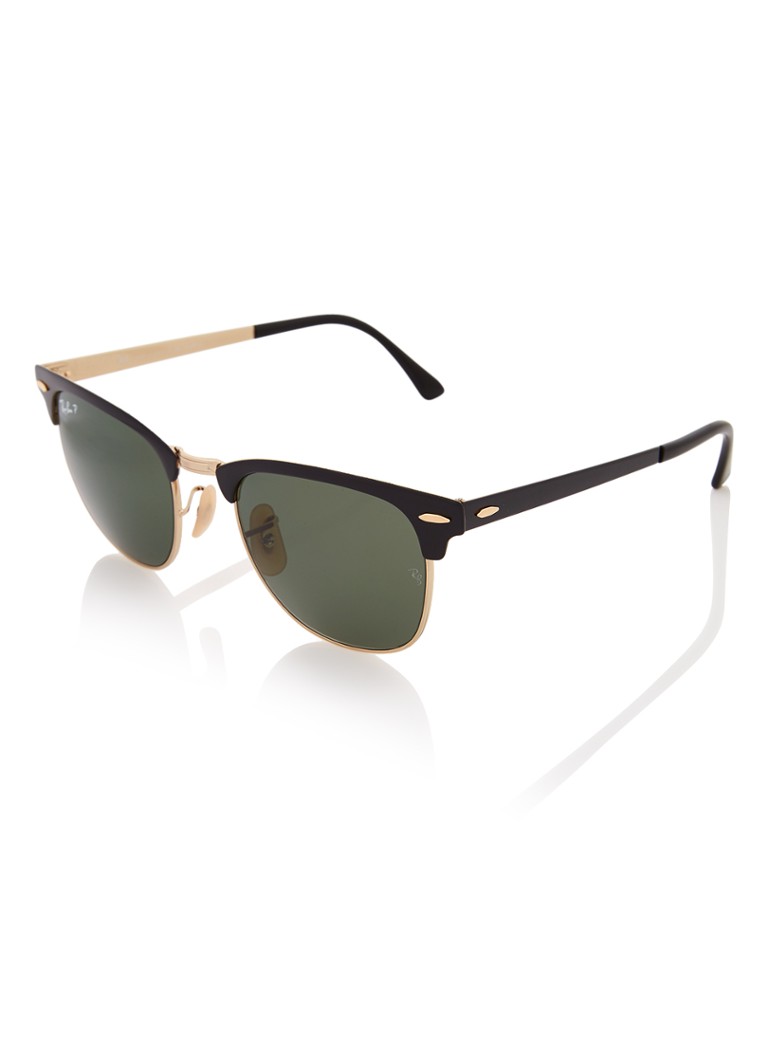 Ray-Ban Wayfarer Heren Zonnebril gepolariseerd RB3716 Zwart - Deal