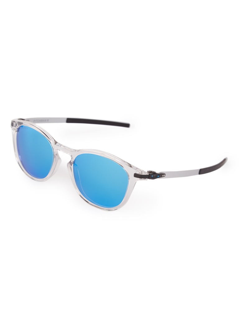 Oakley Sportieve Heren Pitchman zonnebril OO9439 Transparant - Deal