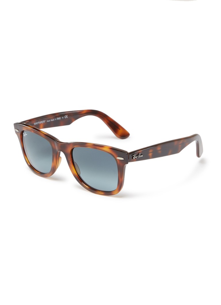 Ray-Ban Wayfarer Heren Zonnebril RB4340 Donkerbruin - Deal