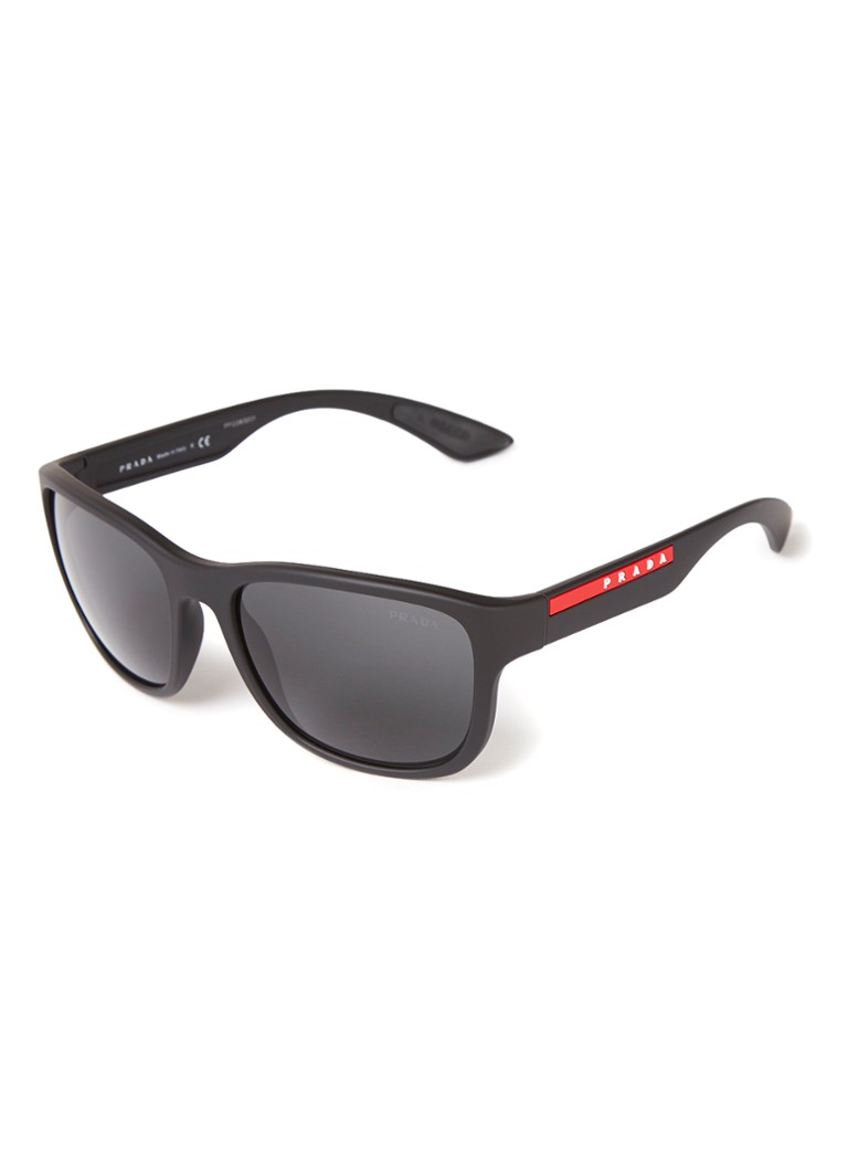 Prada Sportieve Heren Zonnebril PS01US Zwart - Deal