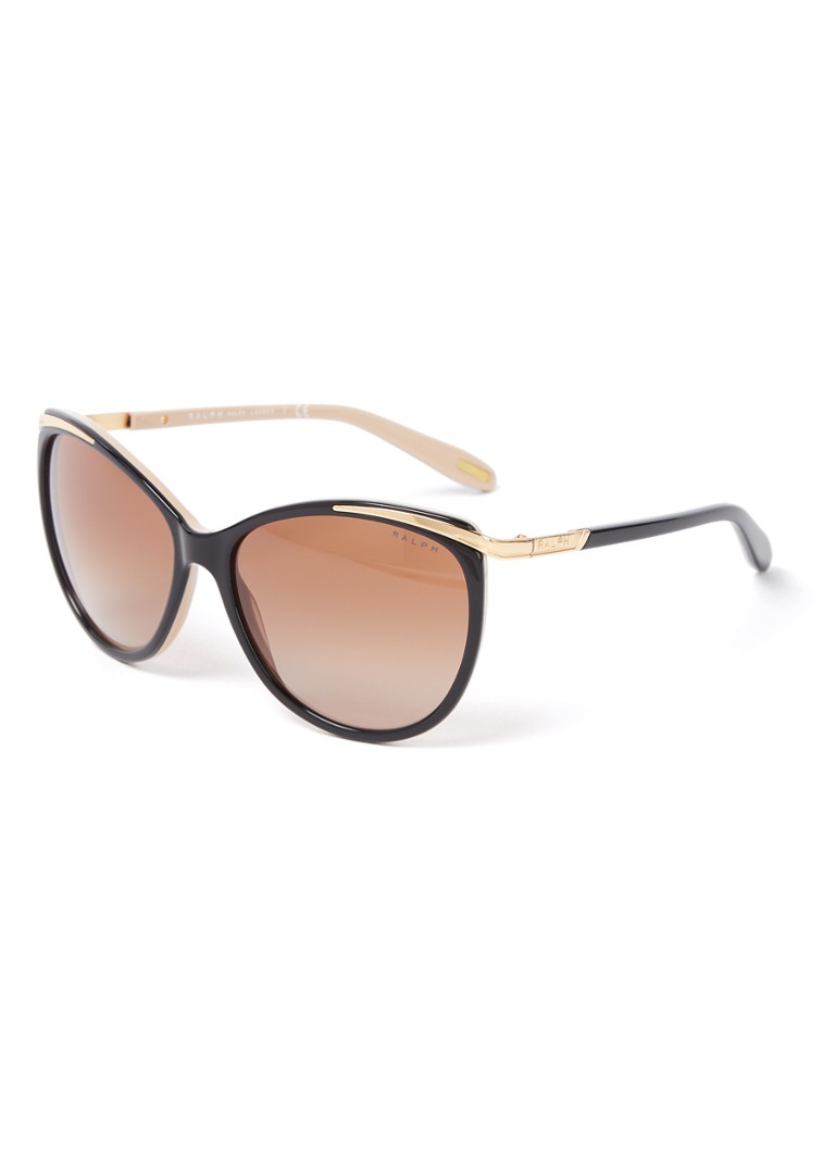 Ralph Lauren Cat Eye Dames Cat Eye zonnebril RA5150 Zwart - Deal
