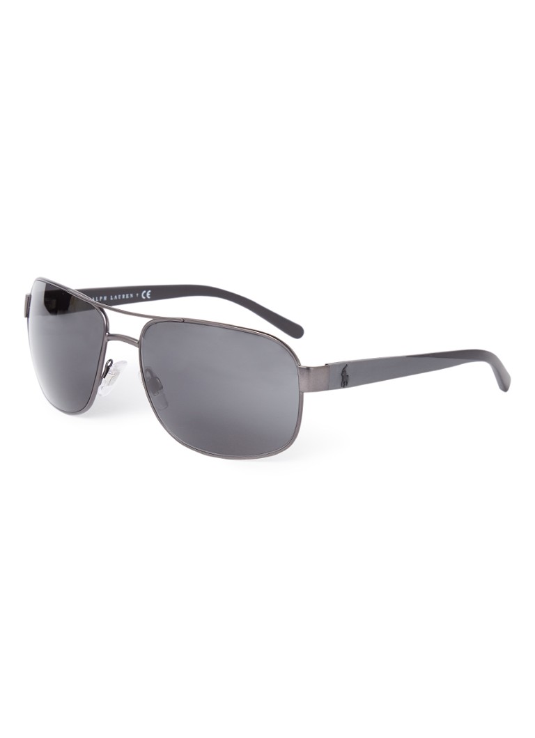 Ralph Lauren Aviator Heren Zonnebril PH3093 Donkergrijs - Deal