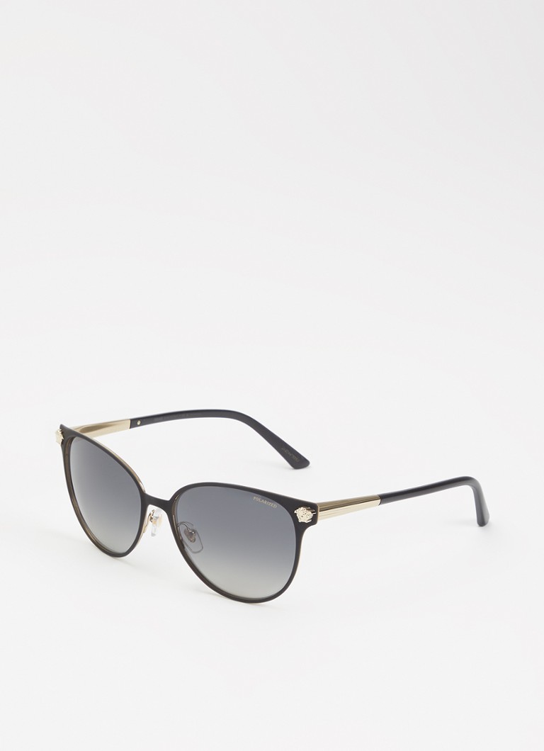 Dames Wayfarer zonnebril VE2168 - Gepolariseerd, Zwart