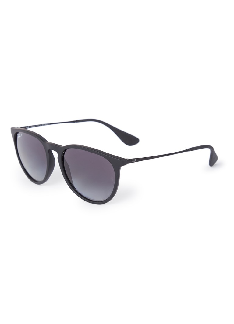 Ray-Ban Retro Dames Erika zonnebril gepolariseerd RB4171 Zwart - Deal