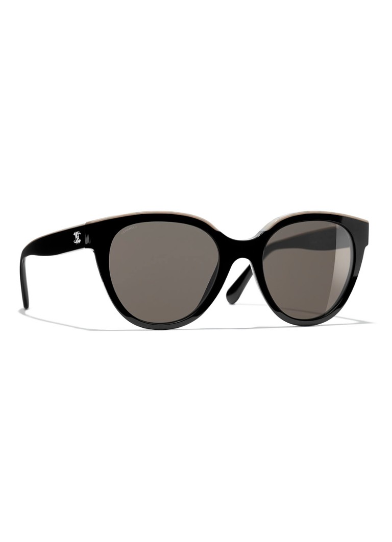 CHANEL Butterfly Dames VLINDER ZONNEBRIL Zwart - Deal