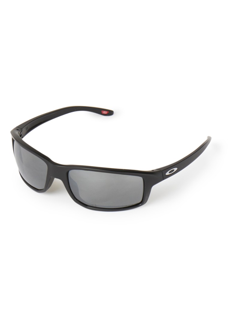 Oakley Sportieve Heren Gibston zonnebril gepolariseerd OO9449 Zwart - Deal