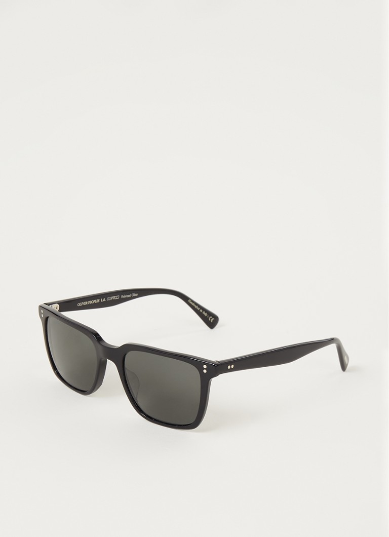 Oliver Peoples Wayfarer Heren Lachman Sun zonnebril gepolariseerd OV5419SU Zwart - Deal