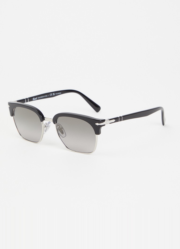 Heren Wayfarer zonnebril PO3199S - Gepolariseerd, Zwart