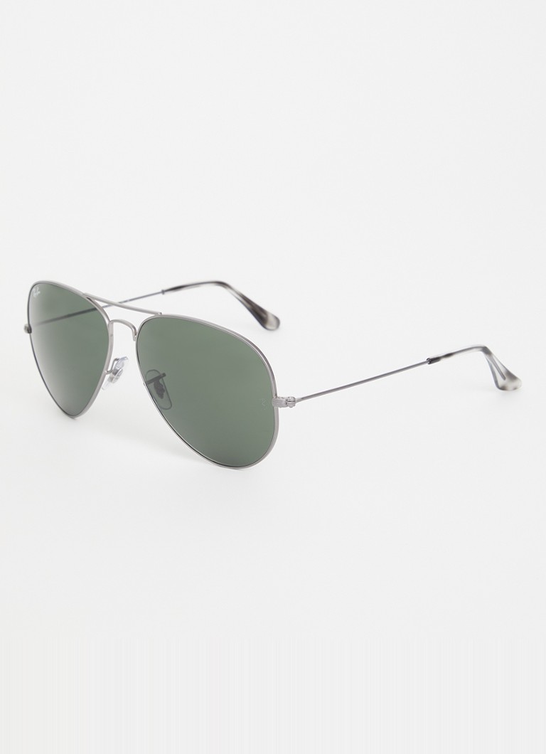 Ray-Ban Dames Aviator Large Metal zonnebril RB3025 Zilver - Deal
