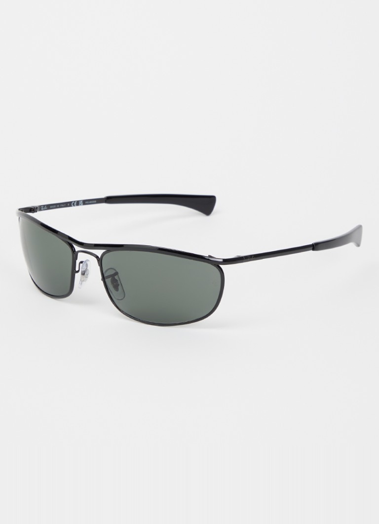 Ray-Ban Heren Olympian I Deluxe zonnebril RB3119M gepolariseerd Zwart - Deal