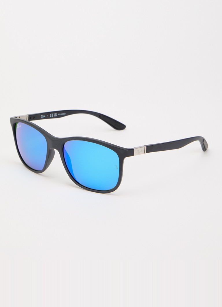 Ray-Ban Heren Chromance zonnebril gepolariseerd RB4330CH Antraciet - Deal