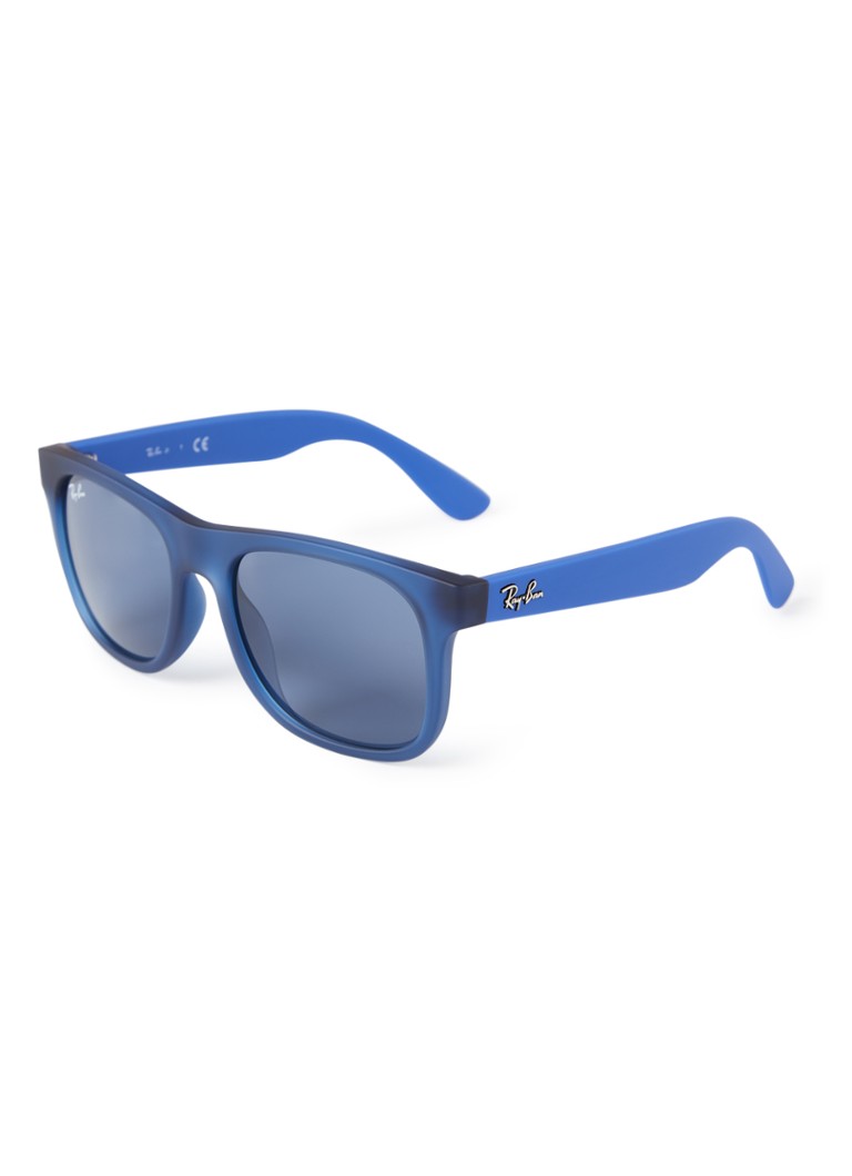 Ray-Ban Wayfarer Kinderen Justin zonnebril RJ9069S Blauw - Deal