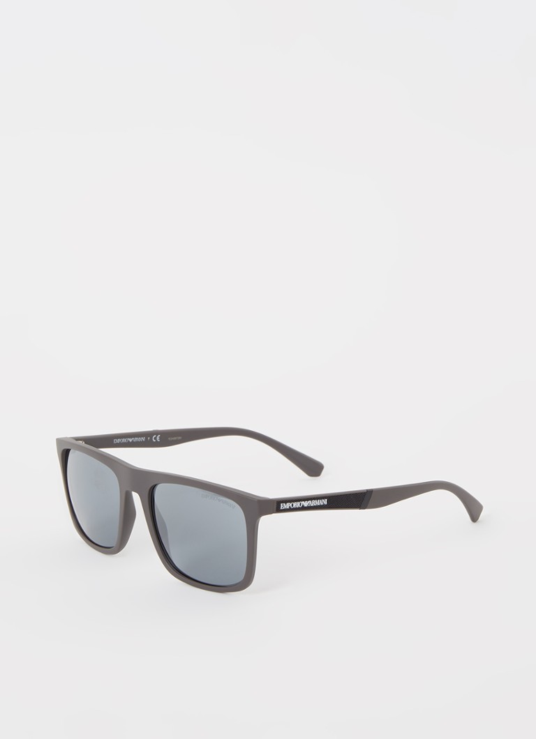 Armani Dames Wayfarer zonnebril EA4097 Donkergrijs - Deal