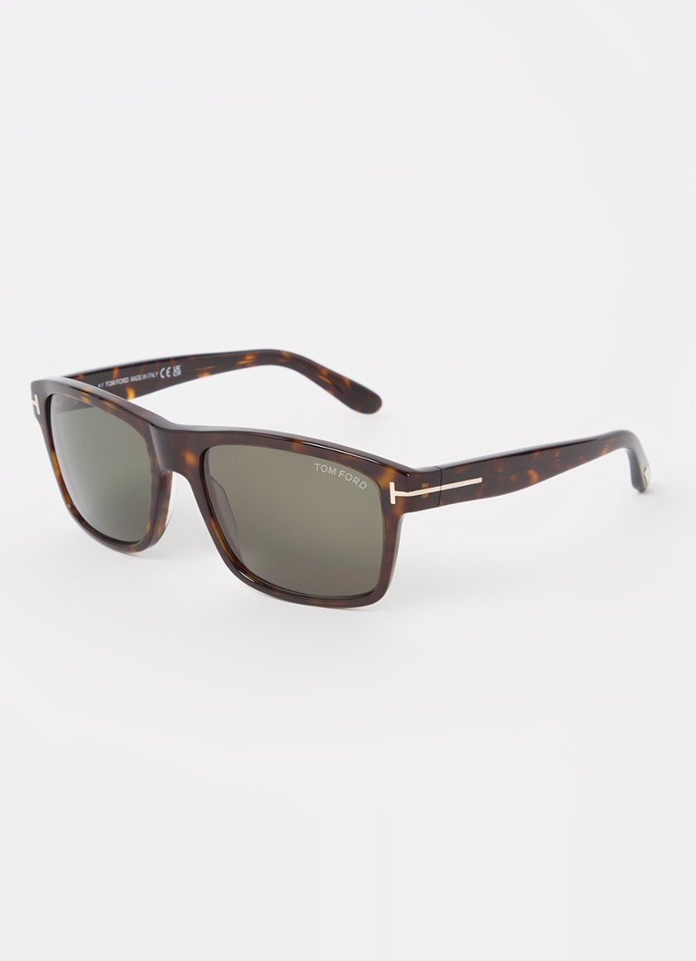 TOM FORD Heren Wayfarer zonnebril FT0678 Bruin