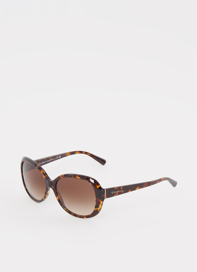 Armani Dames Butterfly zonnebril AR8047 Bruin - Deal