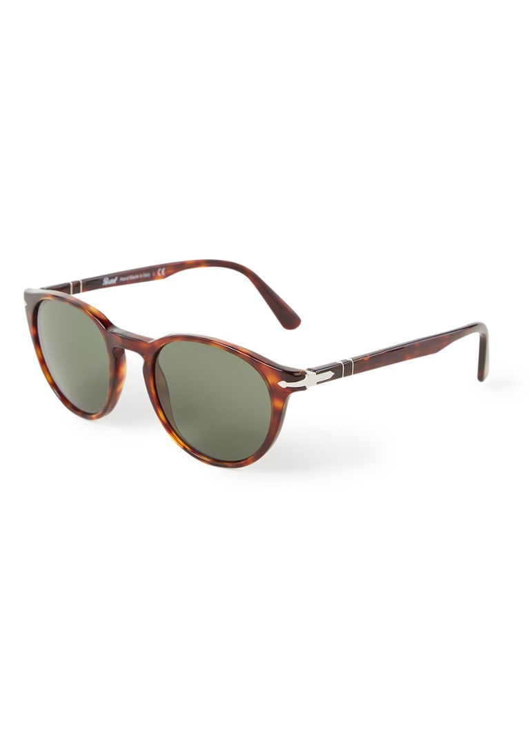 Persol Heren Wayfarer zonnebril PO3152S Bruin - Deal