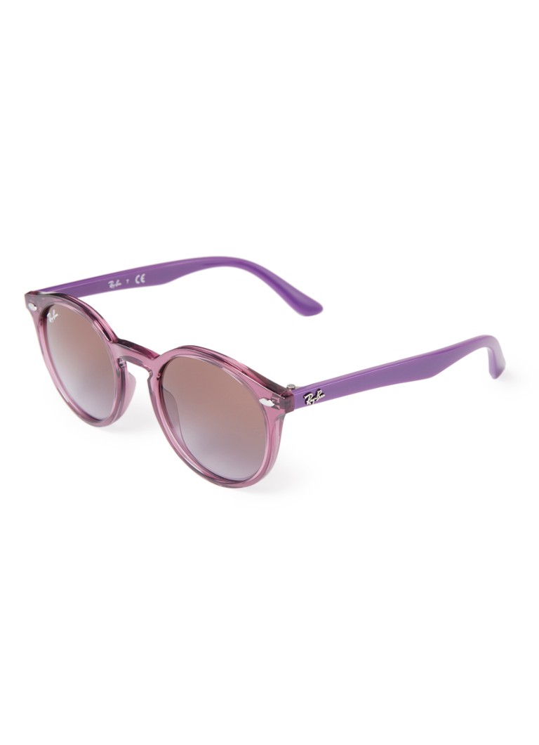 Ray-Ban Retro Kinderen Retro zonnebril RJ9064S Paars - Deal