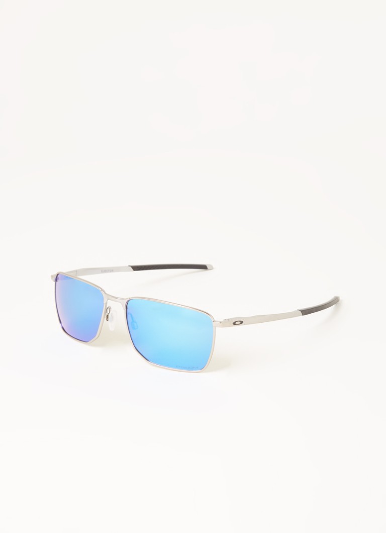 Oakley Retro Heren Ejector zonnebril OO4142 Zilver - Deal