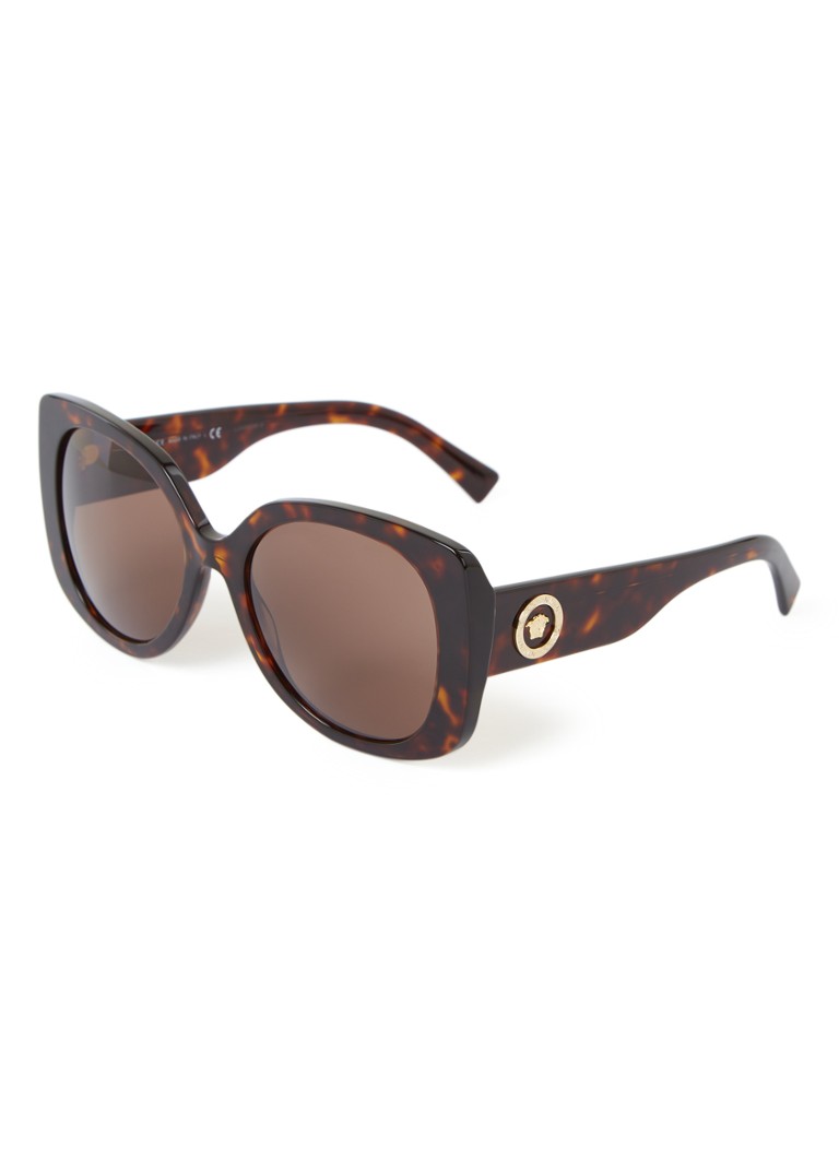 Versace Butterfly Dames Butterfly zonnebril VE4387 Donkerbruin - Deal