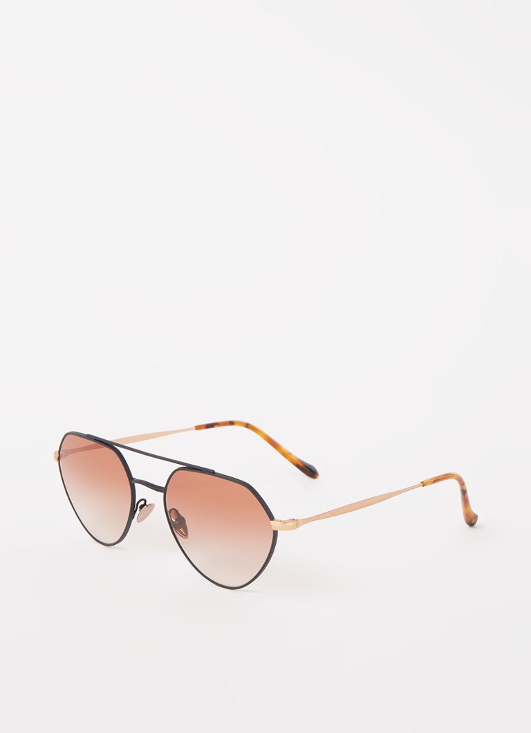 Armani Aviator Dames Zonnebril AR6111 Zwart - Deal