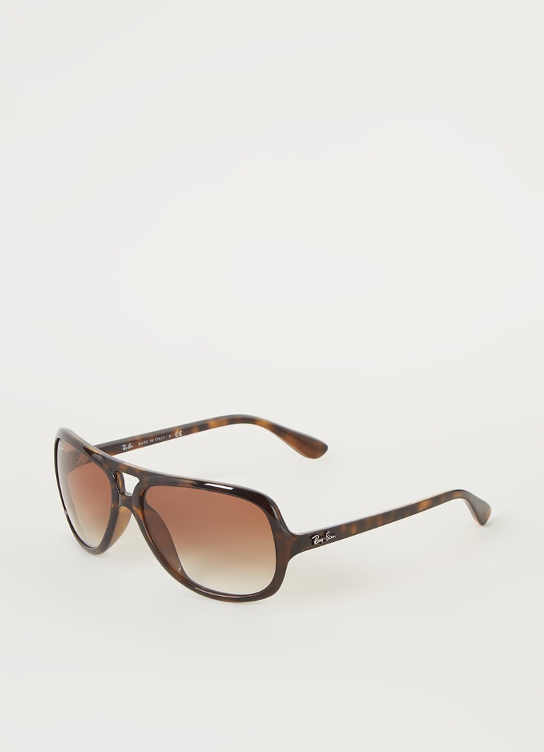 Ray-Ban Aviator Heren Piloten zonnebril RB4162 Donkerbruin - Deal
