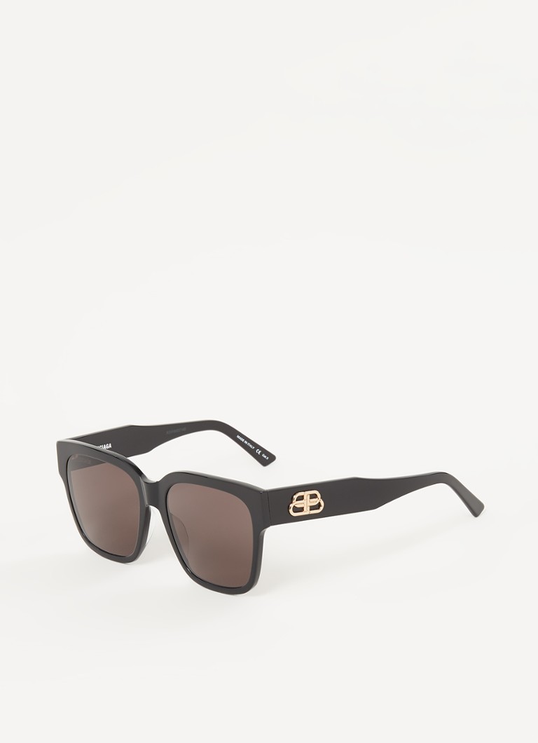 Balenciaga Wayfarer Heren Zonnebril BB0056S Zwart