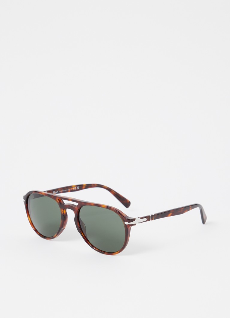 Persol Heren Retro zonnebril PO3235S Bruin - Deal