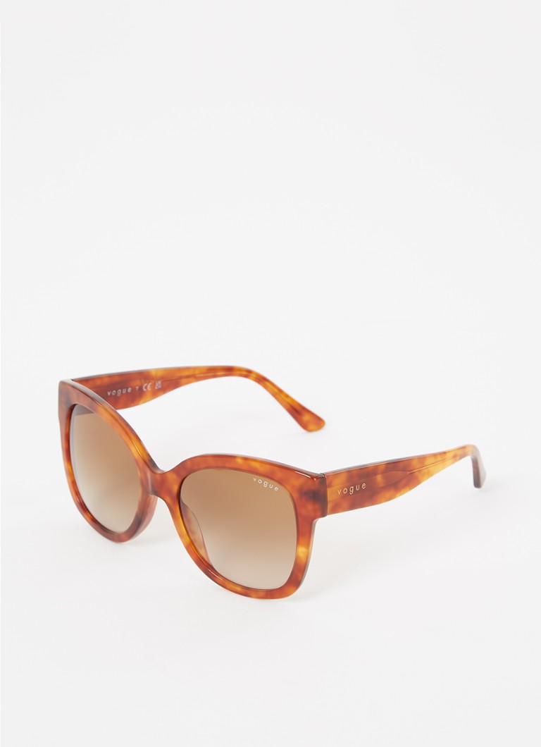 VOGUE Dames Butterfly zonnebril VO5338S Roodbruin - Deal