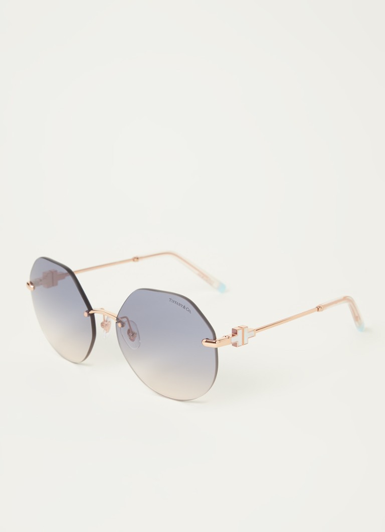 Tiffany & Co. Retro Dames Retro zonnebril TF3077 Roségoud - Deal