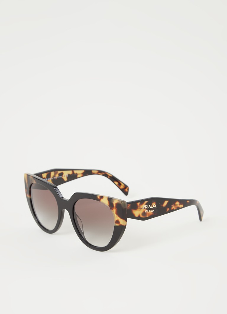 Prada Cat Eye Dames Cat Eye zonnebril PR14WS Zwart - Deal
