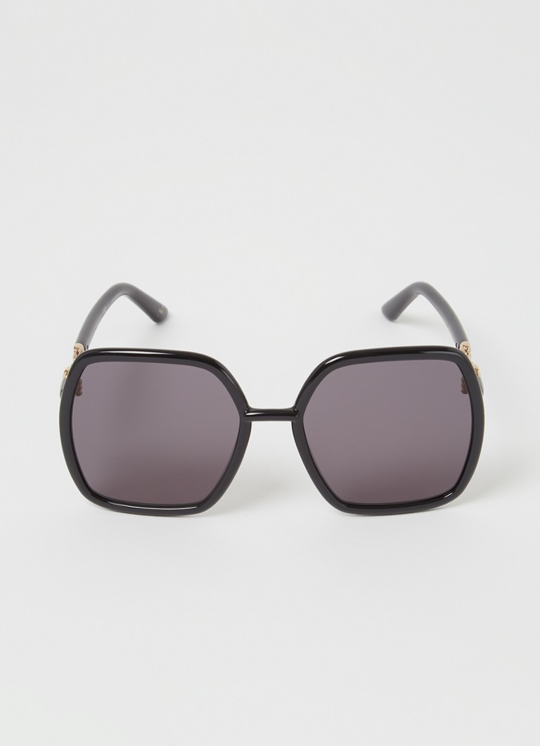 Gucci Retro Dames Retro zonnebril GG0890S Zwart - Deal