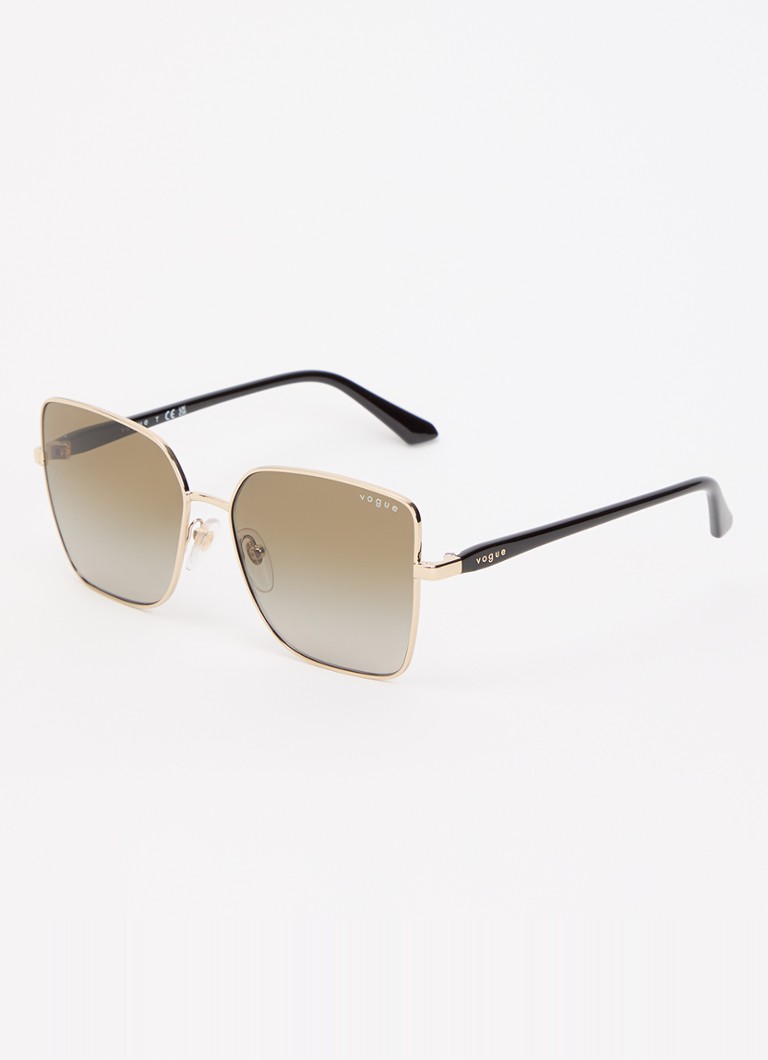 VOGUE Dames Butterfly zonnebril VO4199S Witgoud - Deal