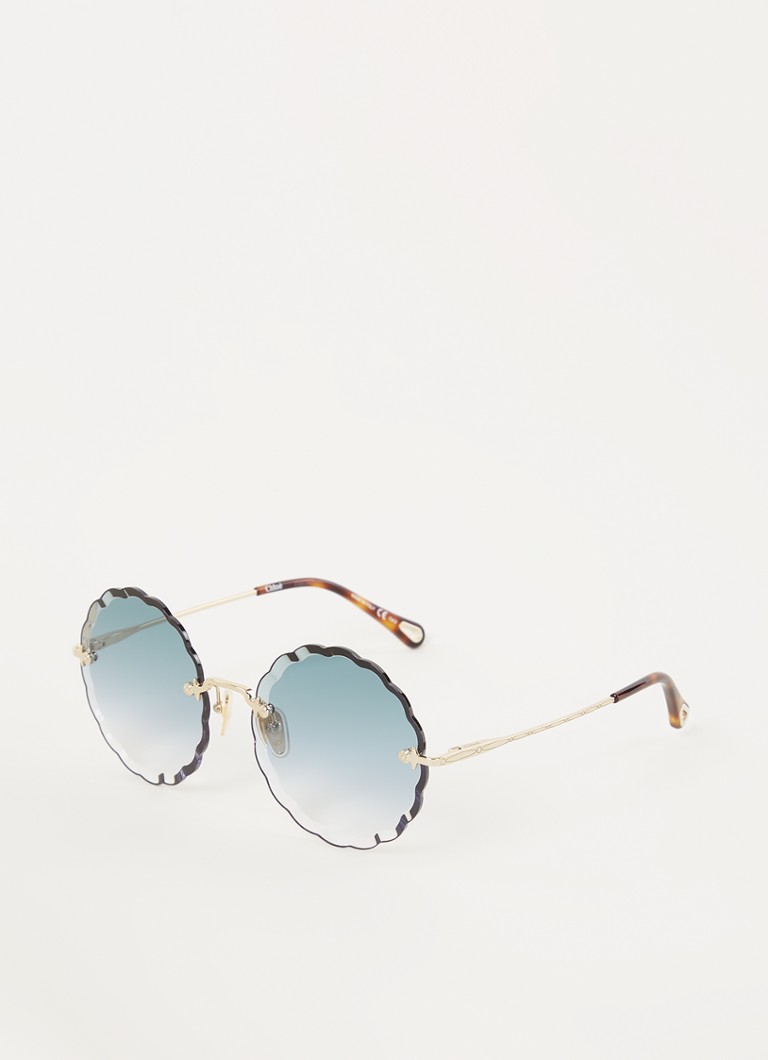 Chloé Retro Dames Rosie Petite zonnebril CH0047S Goud